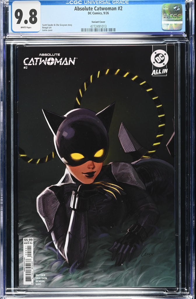 ABSOLUTE CATWOMAN #2 (OF 6) CVR B LESLEY LEIRIX LI  | CGC 9.8