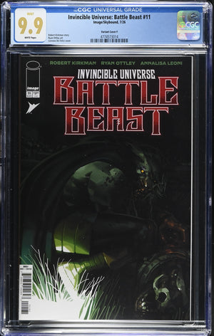 Invincible Universe Battle Beast #11 Cover F 1:100 Ratio Lorenzo De Felici CGC 9.9