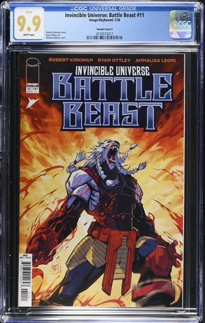 Invincible Universe Battle Beast #11 Cover E 1:50 Ratio Hicham Habchi CGC 9.9
