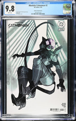 ABSOLUTE CATWOMAN #2 (OF 6) 1:25 Ratio Canete Variant  | CGC 9.8