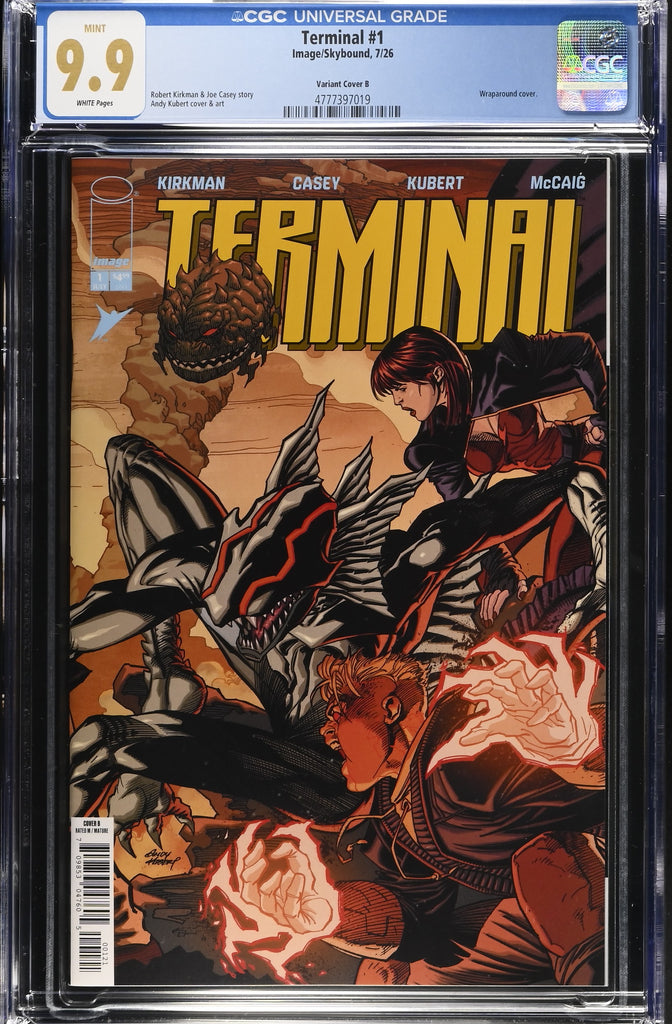TERMINAL #1 CVR B KUBERT CONNECTING WRAPAROUND VAR | CGC 9.9
