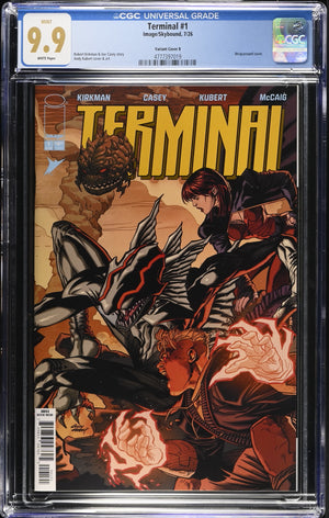 TERMINAL #1 CVR B KUBERT CONNECTING WRAPAROUND VAR | CGC 9.9