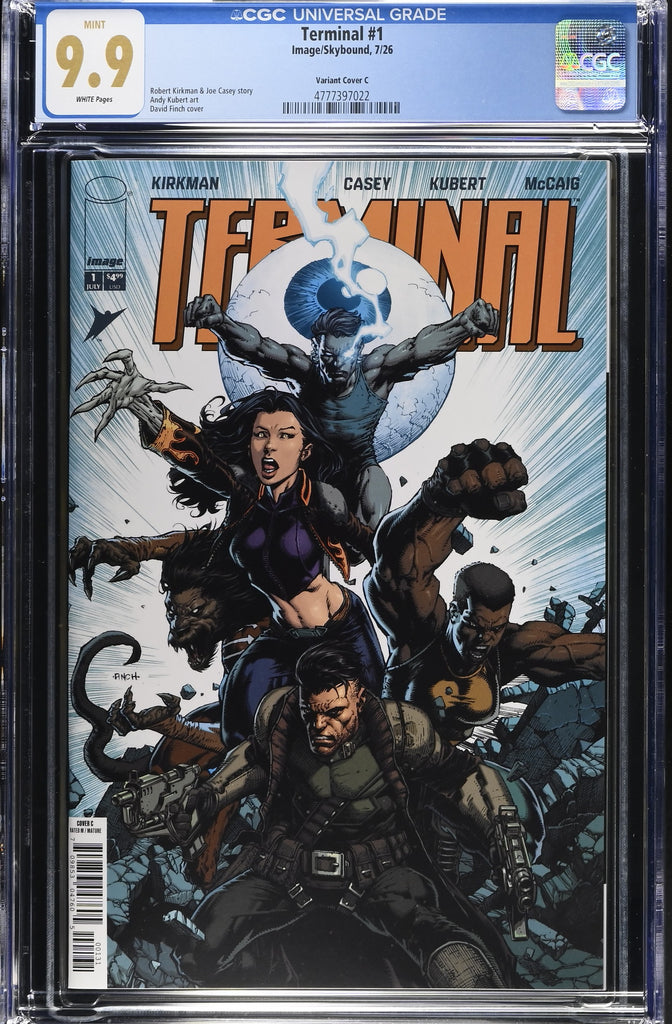 TERMINAL #1 CVR C DAVID FINCH VAR | CGC 9.9