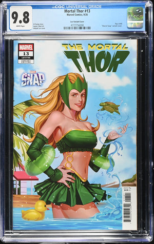 Mortal Thor #13 | Inyhuk Lee Swimsuit Variant | CGC 9.8