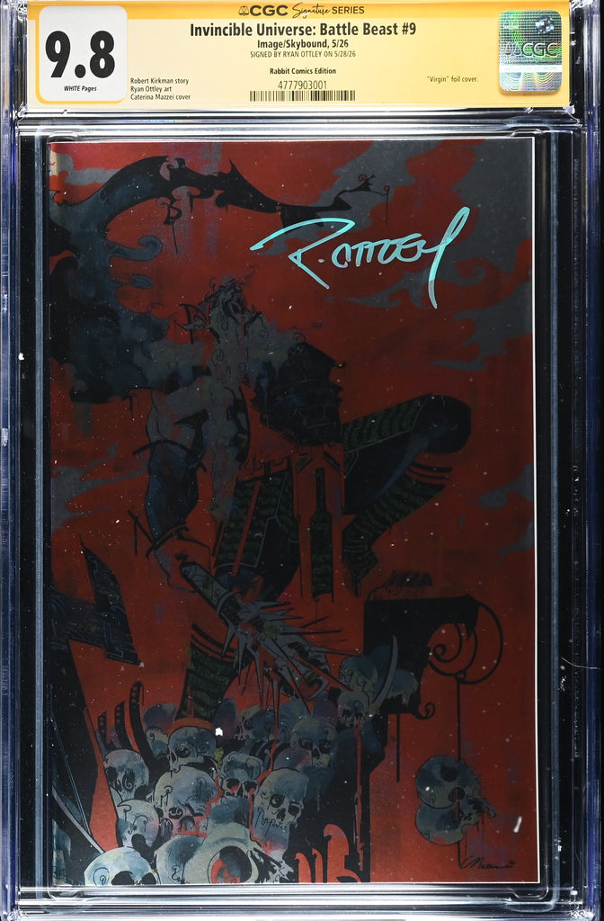 Battle Beast #9 | Caterina Mazzei | Signed by Ryan Ottley | CGC SS 9.8