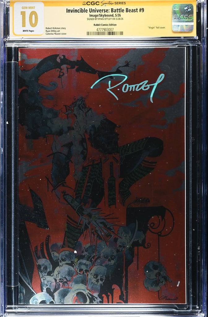 Battle Beast #9 | Caterina Mazzei | Signed by Ryan Ottley | CGC SS 10