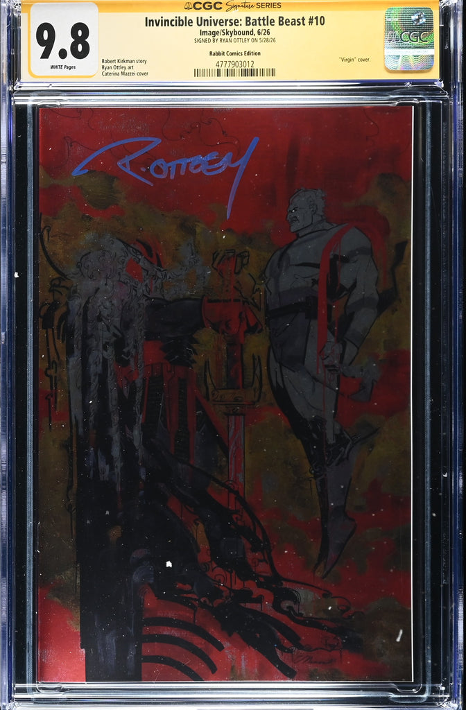 Battle Beast #10 | Caterina Mazzei | Signed by Ryan Ottley | CGC SS 9.8