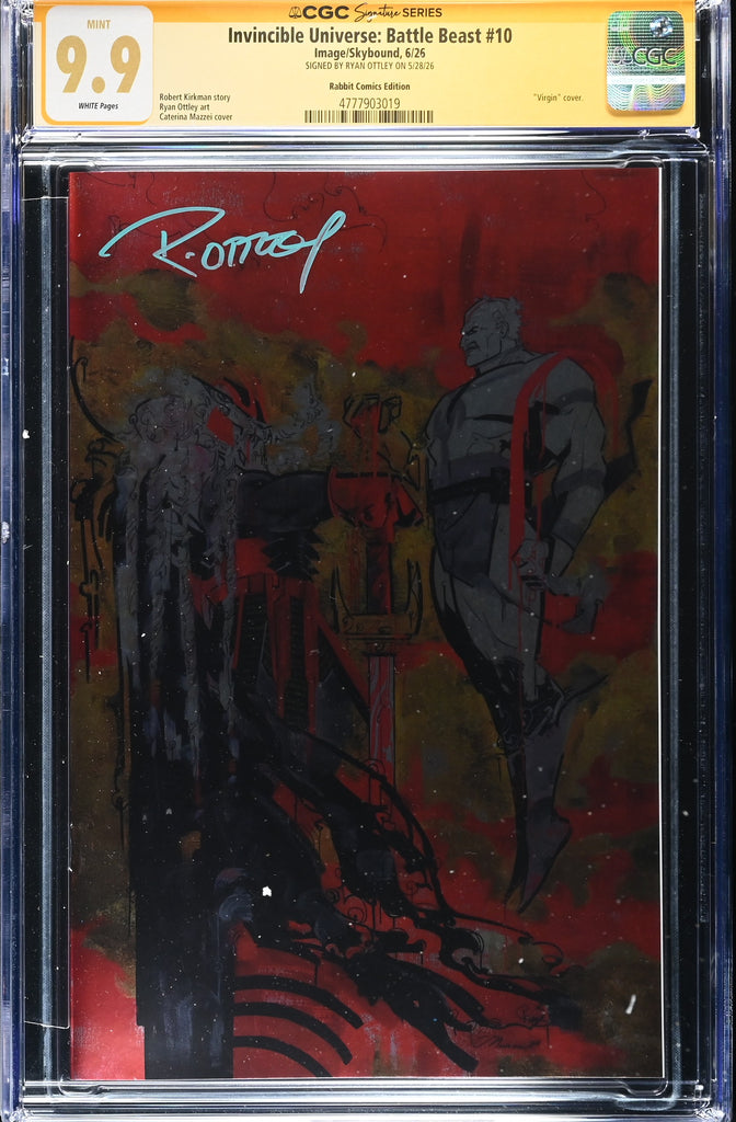 Battle Beast #10 | Caterina Mazzei | Signed by Ryan Ottley | CGC SS 9.9