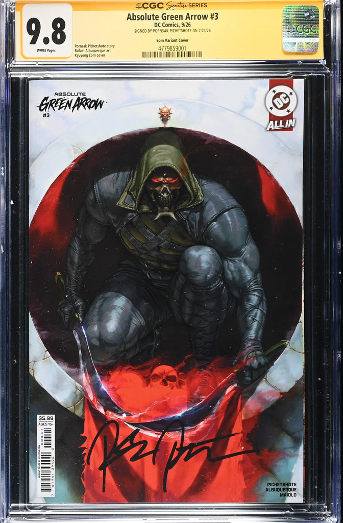 Absolute Green Arrow #3 | EOM Variant | Signed by Pornsak Pichetshote | CGC SS 9.8