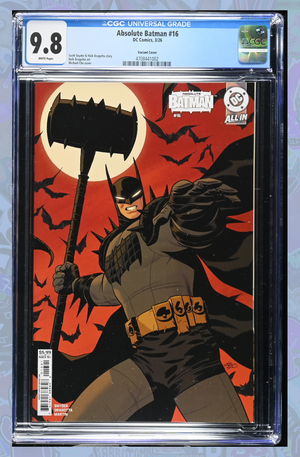 ABSOLUTE BATMAN #16 | CVR B MICHAEL CHO CARD STOCK VAR | CGC 9.8