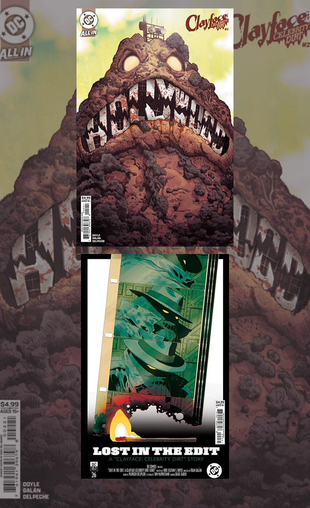CLAYFACE CELEBRITY DIRT #2 | Cvr B & C | 2 Book Bundle