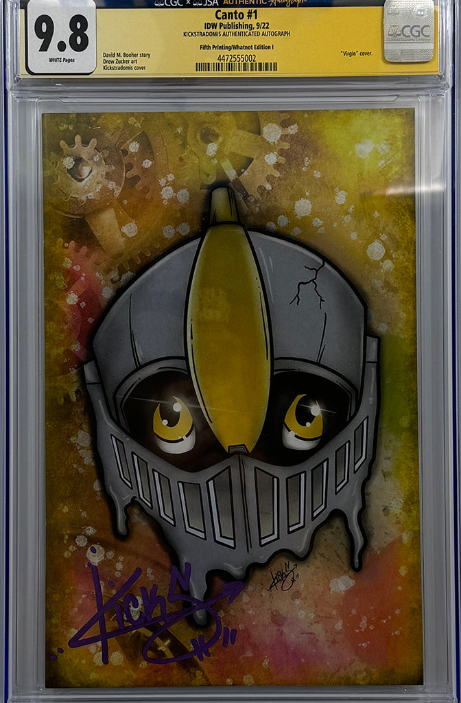 Canto #1 | Kickstradomis NYCC 2022 Exclusive | CGC SS 9.8 (JSA)