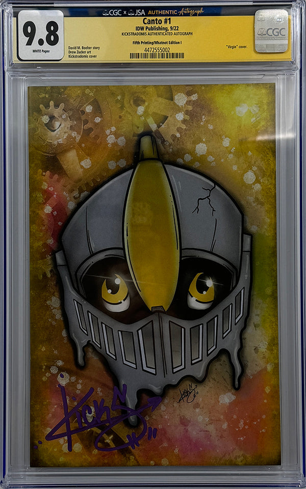 Canto #1 | Kickstradomis NYCC 2022 Exclusive | CGC SS 9.8 (JSA)