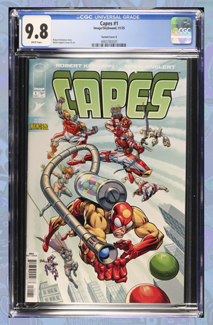 Invincible Universe Capes #1 Cover G Mark Englert Youngblood Team Up Variant | CGC 9.8