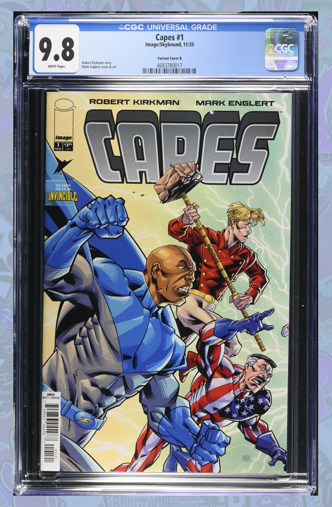 Invincible Universe Capes #1 Cover B Mark Englert Variant | CGC 9.8