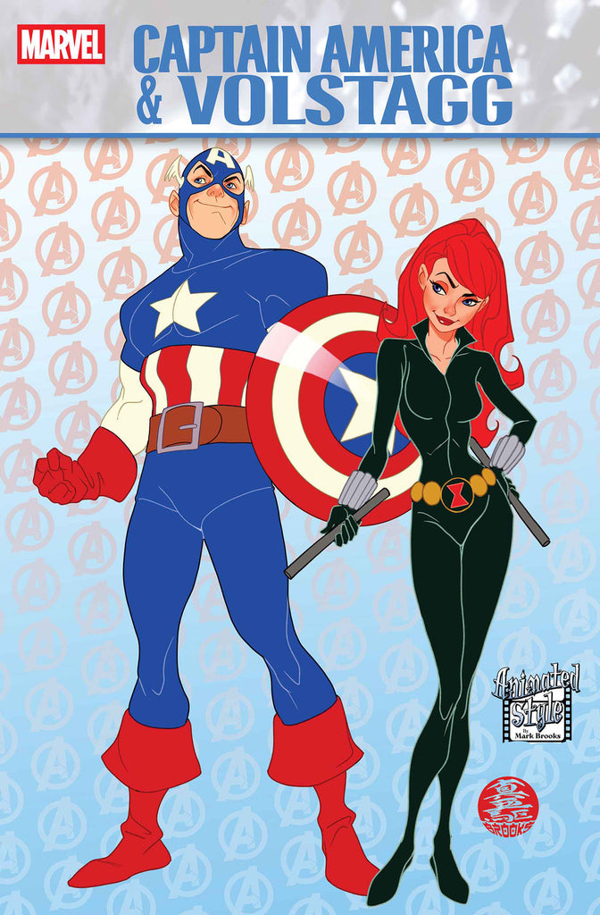 CAPTAIN AMERICA & VOLSTAGG #1  | MARK BROOKS ANIMATED-STYLE VARIANT