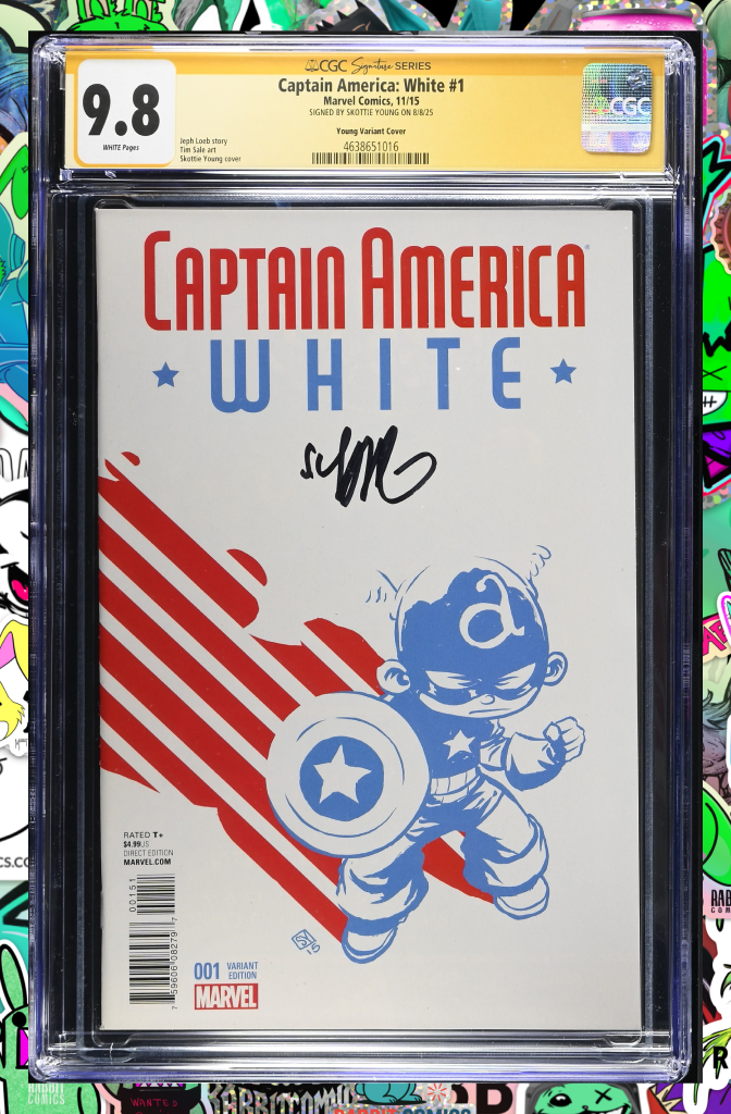 Captain America: White #1 | Skottie Young Variant | CGC SS 9.8