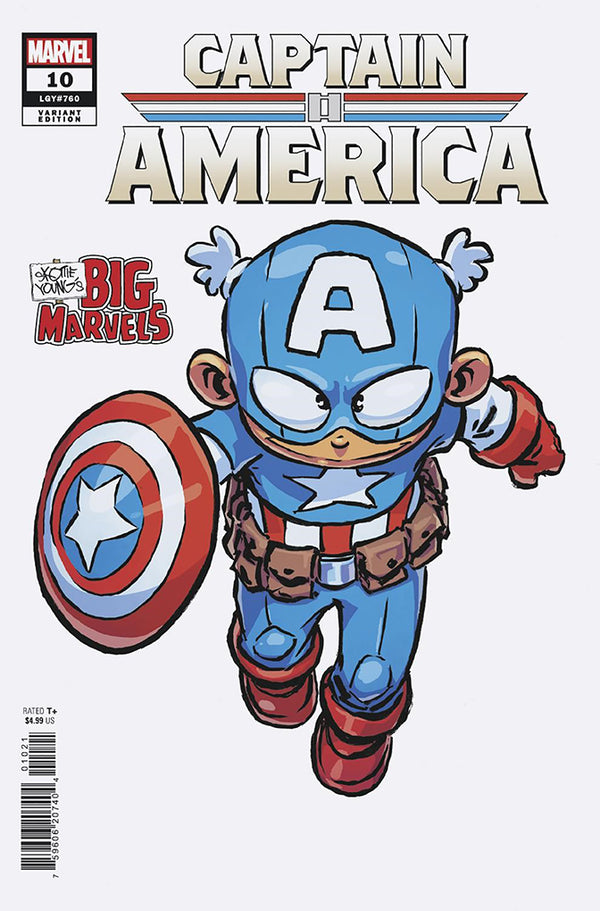 CAPTAIN AMERICA #10 | SKOTTIE YOUNG'S BIG MARVEL VARIANT