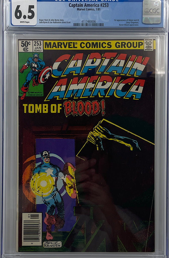 Captain America #253 | 1st of App of Union Jack III | CGC 6.5