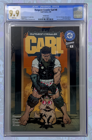 Dungeon Crawler Carl #0 FCBD Vault Exclusive Absolute Batman Homage | CGC 9.9