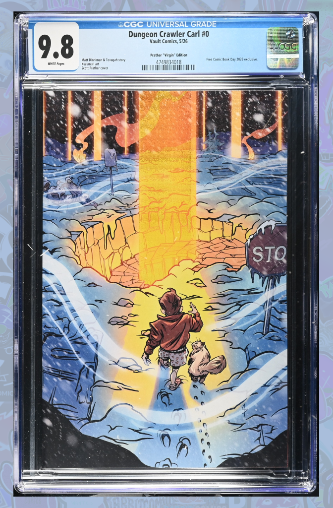 Dungeon Crawler Carl #0 AKIRA Homage FCBD Scott Panther Virgin CGC 9.8