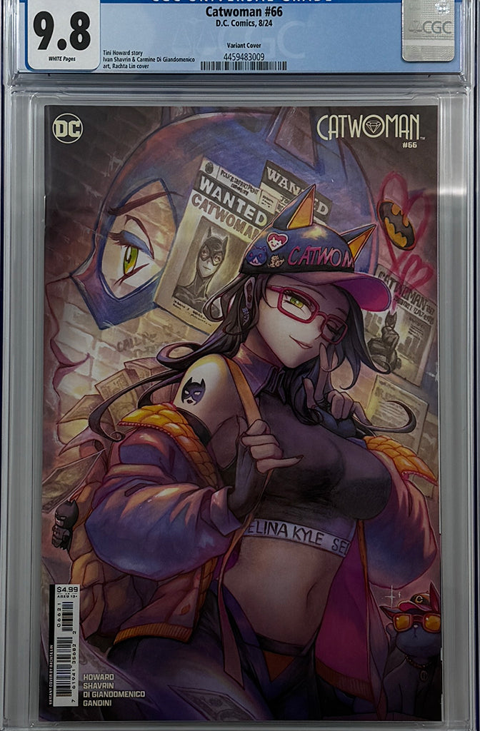 CATWOMAN #66 | CVR B RACHTA LIN CARD STOCK VARIANT | CGC 9.8