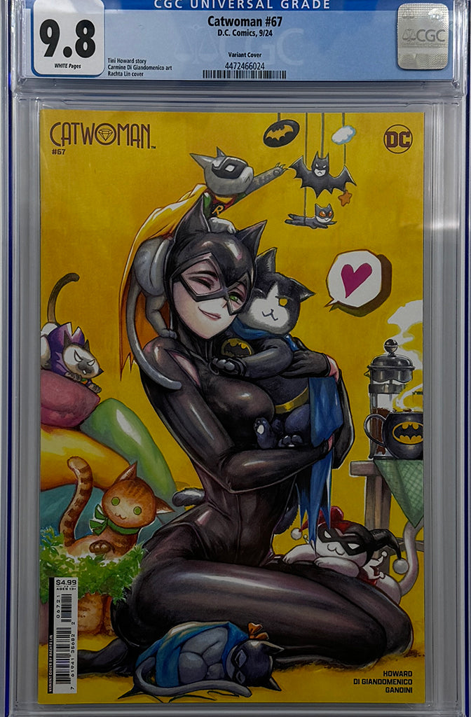 CATWOMAN #67 | CVR B RACHTA LIN CARD STOCK VARIANT | CGC 9.8