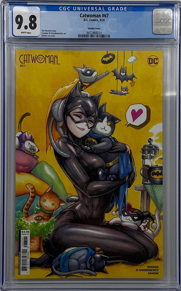 CATWOMAN #67 | CVR B RACHTA LIN CARD STOCK VARIANT | CGC 9.8