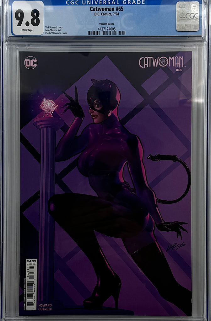 CATWOMAN #65 | CVR B PABLO VILLALOBOS CARD STOCK VARIANT | CGC 9.8