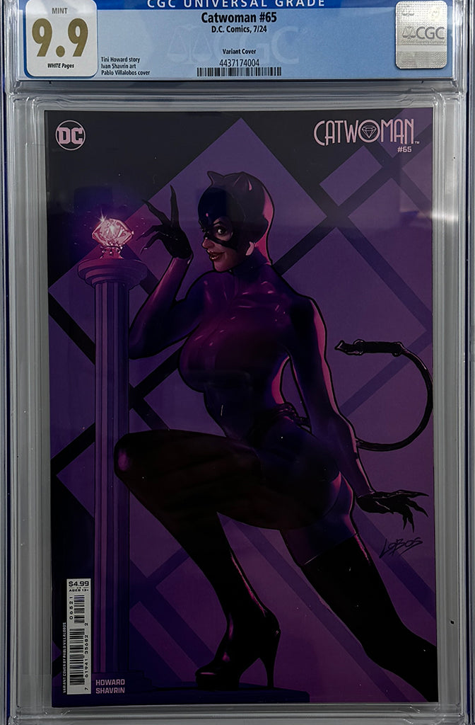 CATWOMAN #65 | CVR B PABLO VILLALOBOS CARD STOCK VARIANT | CGC 9.9