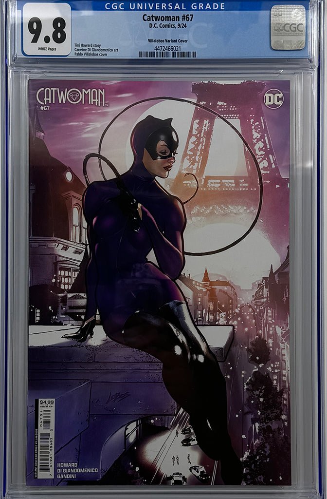 CATWOMAN #67 | CVR C PABLO VILLALOBOS CARD STOCK VARIANT | CGC 9.8