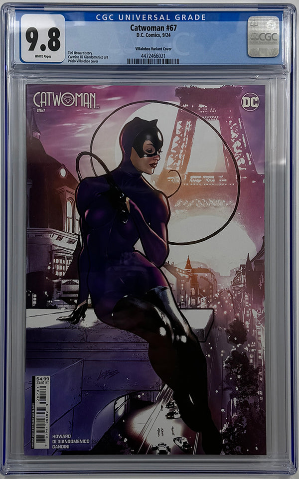 CATWOMAN #67 | CVR C PABLO VILLALOBOS CARD STOCK VARIANT | CGC 9.8