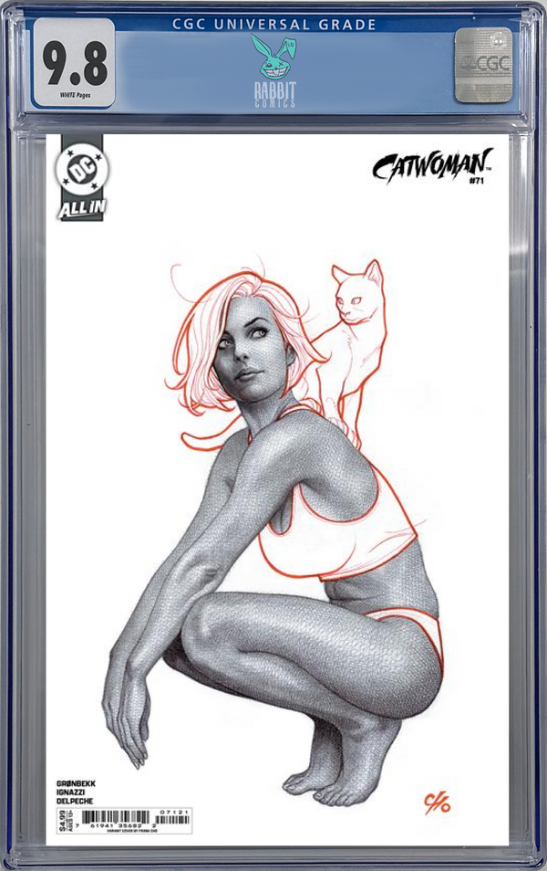 CATWOMAN #71 | CVR B FRANK CHO CARD STOCK VAR | CGC 9.8 | PREORDER