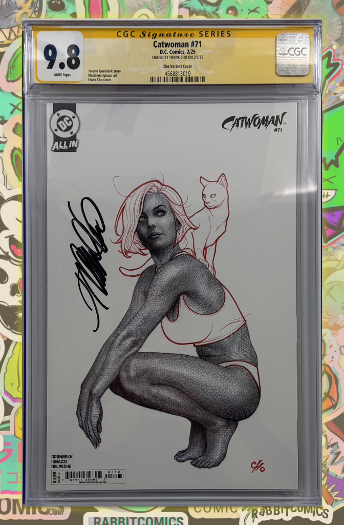 CATWOMAN #71 | CVR B FRANK CHO CARD STOCK VARIANT | CGC SS 9.8