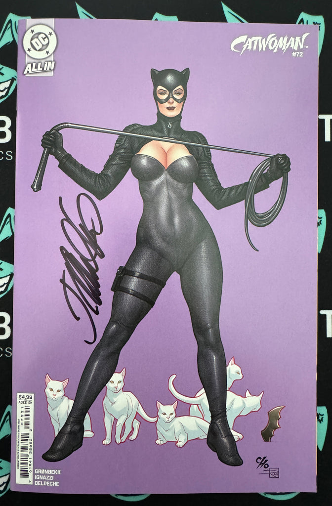 CATWOMAN #72 | CVR B FRANK CHO CARD STOCK VARIANT | SIGNED BY FRANK CHO