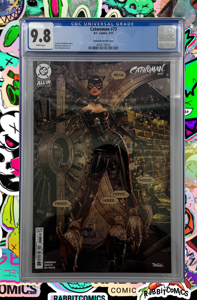Catwoman #73 | Cover C Dan Panosian Card Stock Variant | CGC 9.8