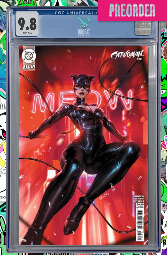 Catwoman #80 Cover C Derrick Chew Card Stock Variant | CGC 9.8 | PREORDER