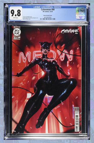 Catwoman #80 Cover C Derrick Chew Card Stock Variant | CGC 9.8