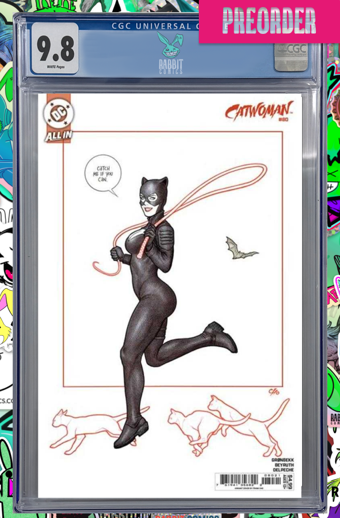 Catwoman #80 Cover B Frank Cho Card Stock Variant | CGC 9.8 | PREORDER
