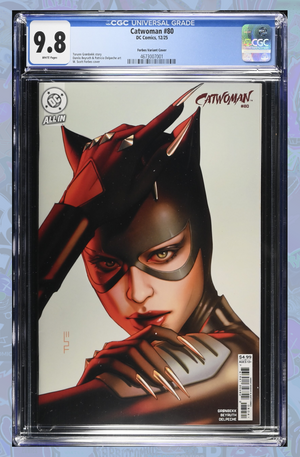 Catwoman #80 Cover D W Scott Forbes Card Stock Variant | CGC 9.8