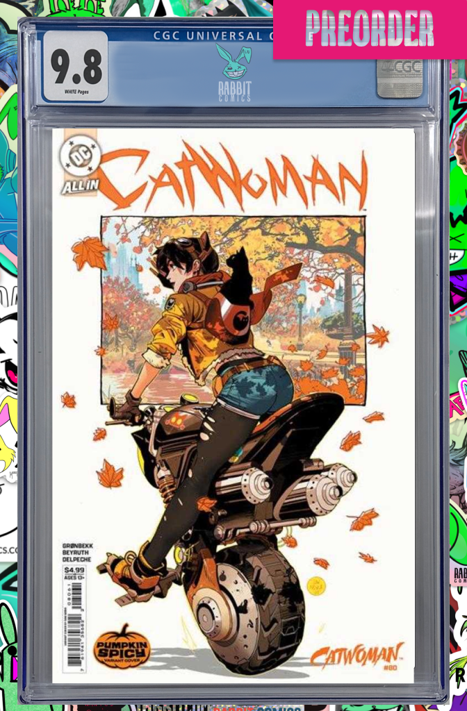 Catwoman #80 Cover E Dan Mora Pumpkin Spicy Card Stock Variant | CGC 9.8 | PREORDER