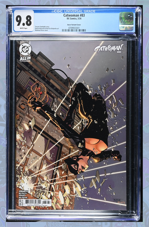 Catwoman #83 Cover C Mahmud Asrar Card Stock Variant | CGC 9.8