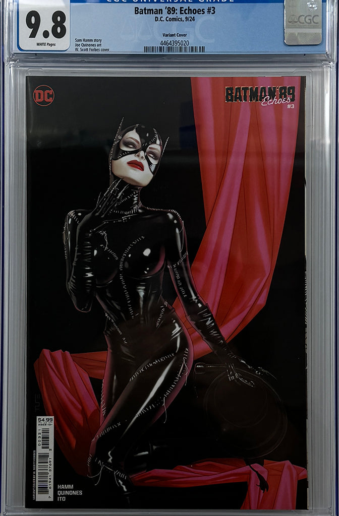 BATMAN 89 ECHOES #3 (OF 6) | CVR B W SCOTT FORBES CARD STOCK VARIANT | CGC 9.8