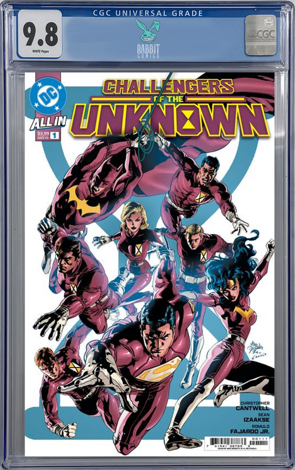 CHALLENGERS OF THE UNKNOWN #1 (OF 6) | CVR A MIKE DEODATO JR | CGC 9.8 | PREORDER