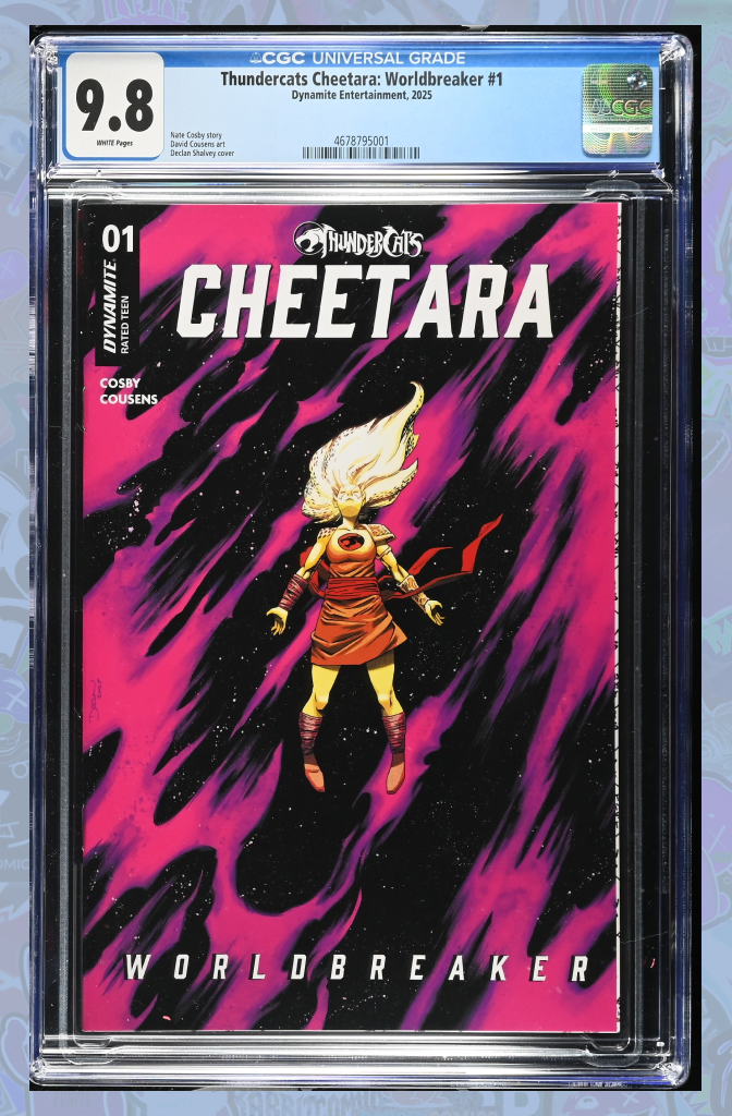 Cheetara Worldbreaker #1 Cover A Declan Shalvey | CGC 9.8