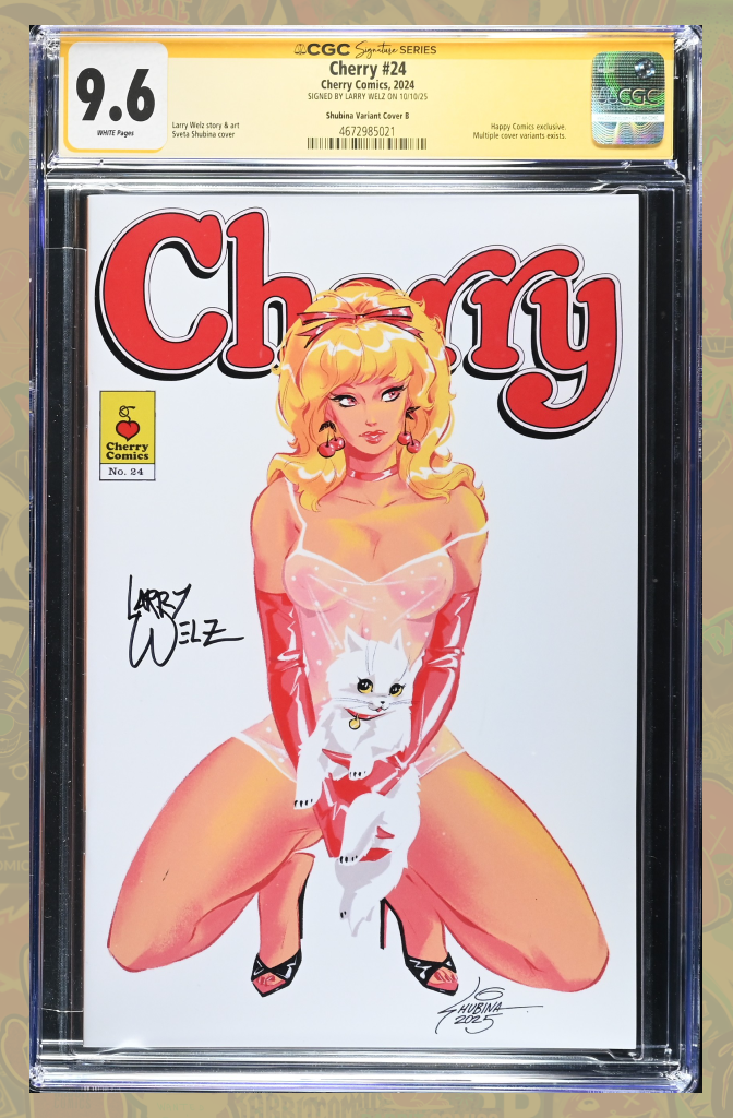 Cherry #24 |  Sveta Shubina Variant |  Signed Welz | CGC SS 9.6