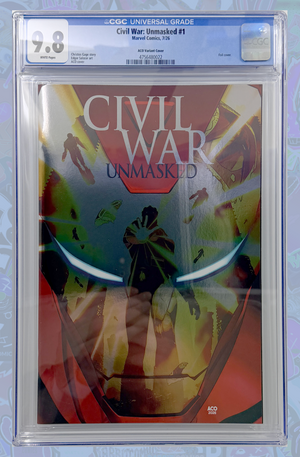 Civil War: Unmasked #1 Aco Foil Variant | CGC 9.8