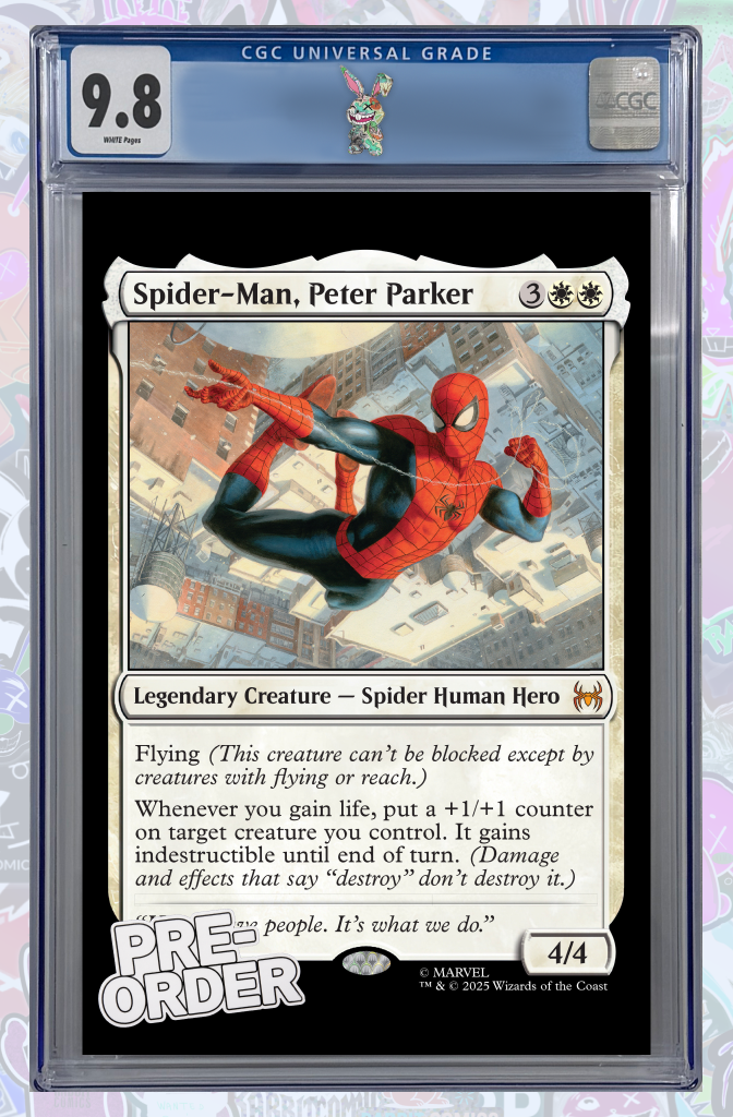 Civil War: Unmasked #1 Paolo Rivera Magic: The Gathering Variant | CGC 9.8 | PREORDER