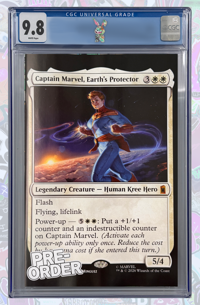 Captain Marvel: Dark Past #3 Classified Artist Magic: The Gathering Variant | CGC 9.8 | PREORDER