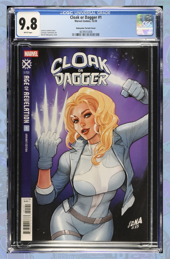 Cloak Or Dagger #1 David Nakayama Variant [AOR] | CGC 9.8